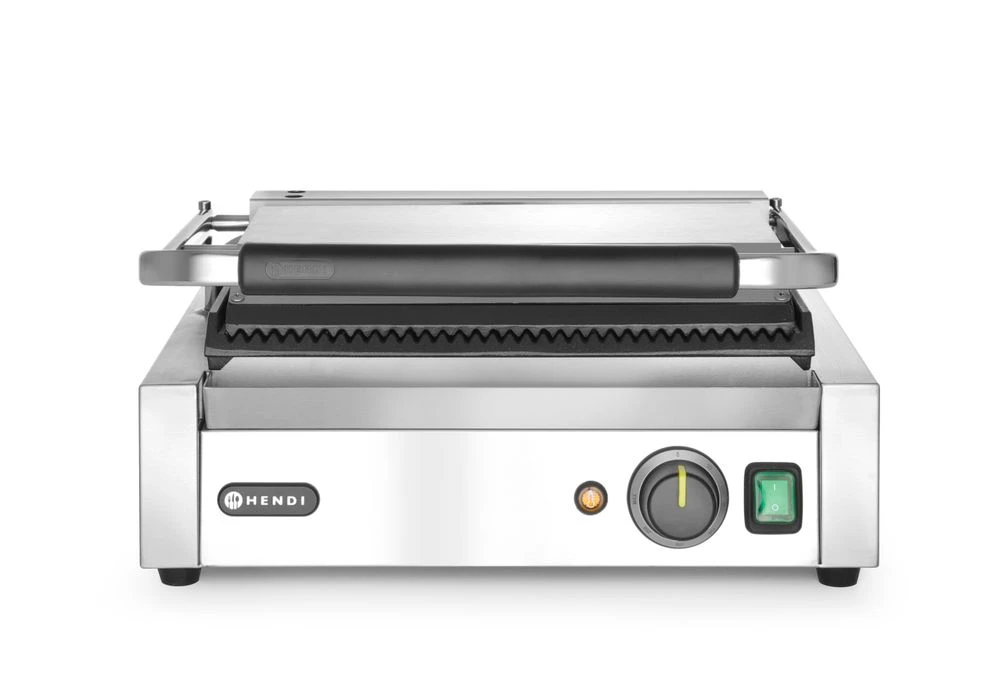 Hendi Panini Kontaktgrill Edelstahl 1 Stk. 263655 by Hendi color Svart