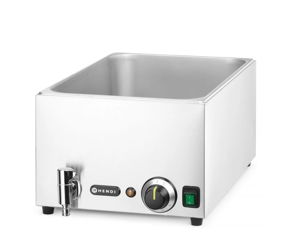 Hendi Bain-Marie Ranger mit Ablaufhahn 238912 by Hendi color Svart