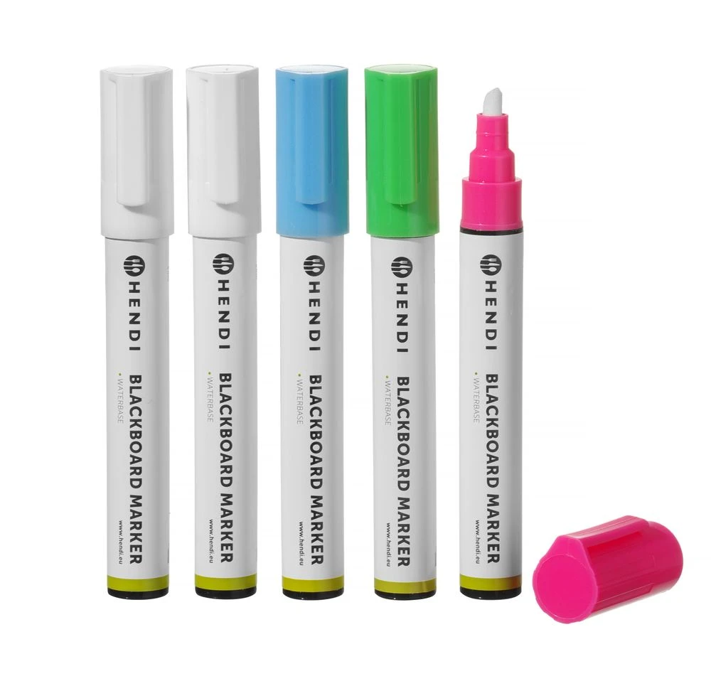 Hendi Kreidemarker 6 mm feine Spitze 664216 by Hendi color Svart
