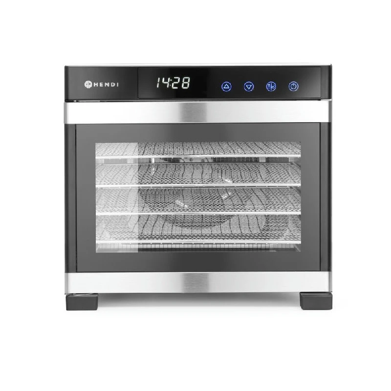 Hendi Dörrautomat mit 6 Einschüben 229033 by Hendi color Svart