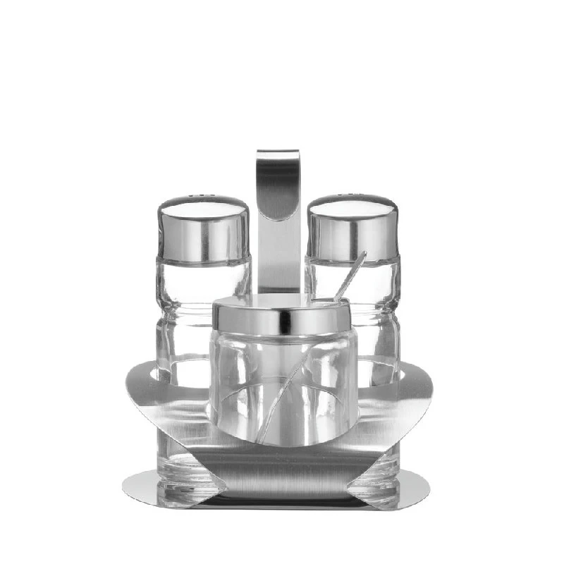Hendi Essig- und Öl-Set Metall 2-teilig 465332 by Hendi color Svart