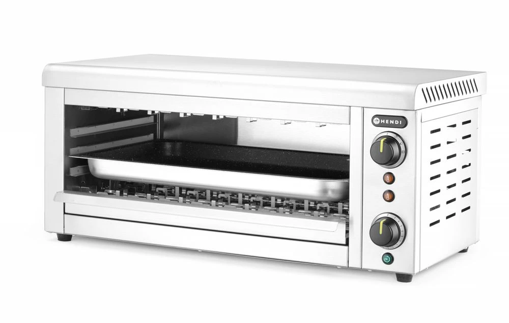 Hendi Salamander Grill GN 1/1 mit Infrarot-Wärme 264409 by Hendi color Svart