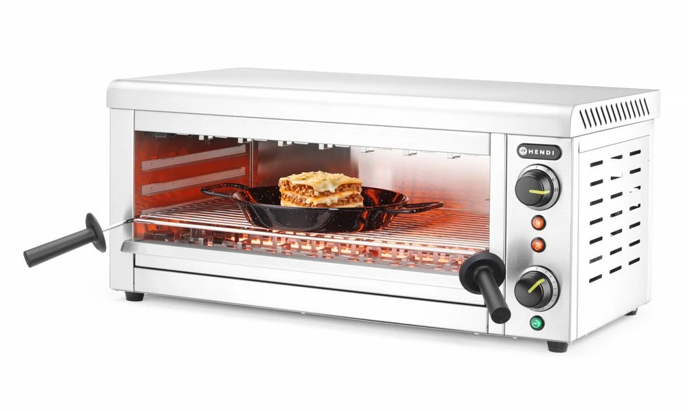 Hendi Salamander Grill GN 1/1 mit Infrarot-Wärme 264409 by Hendi color Svart