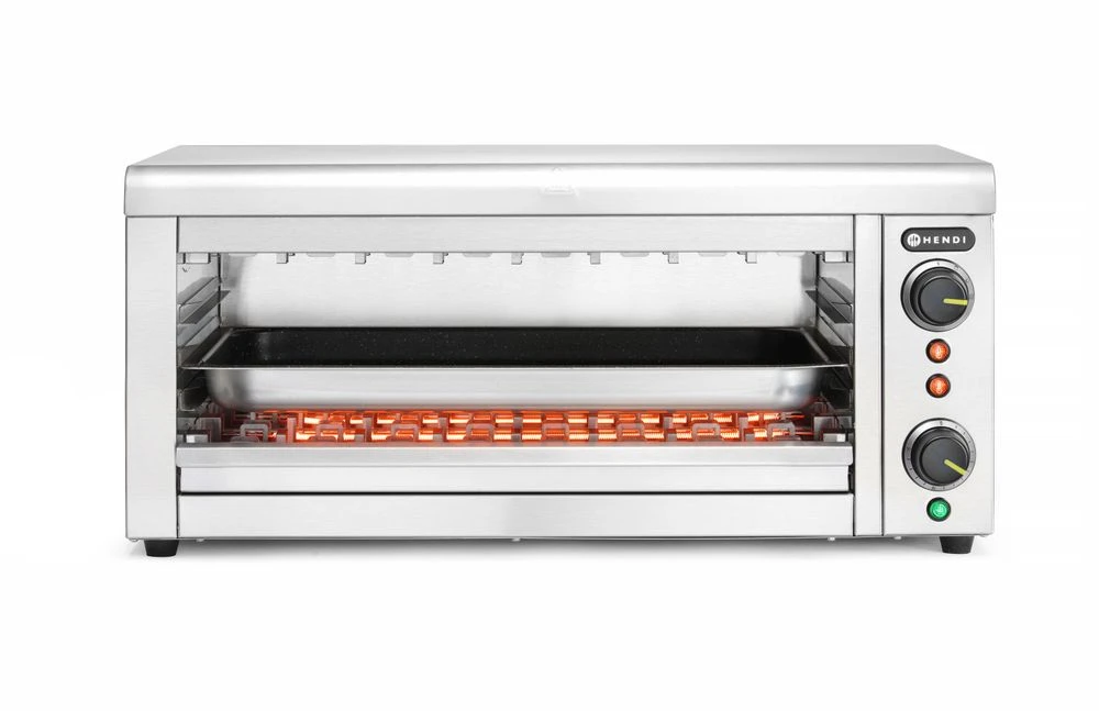 Hendi Salamander Grill GN 1/1 mit Infrarot-Wärme 264409 by Hendi color Svart