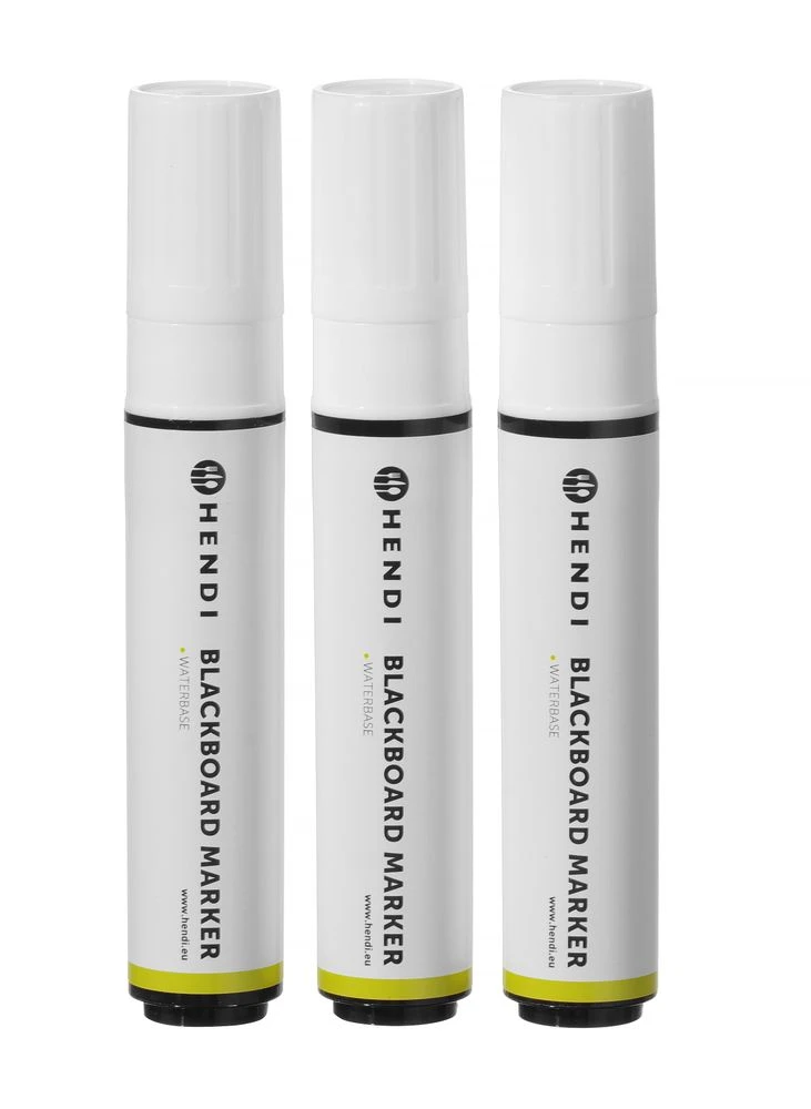 Hendi Kreidemarker 15 mm breite Spitze 664223 by Hendi color Svart