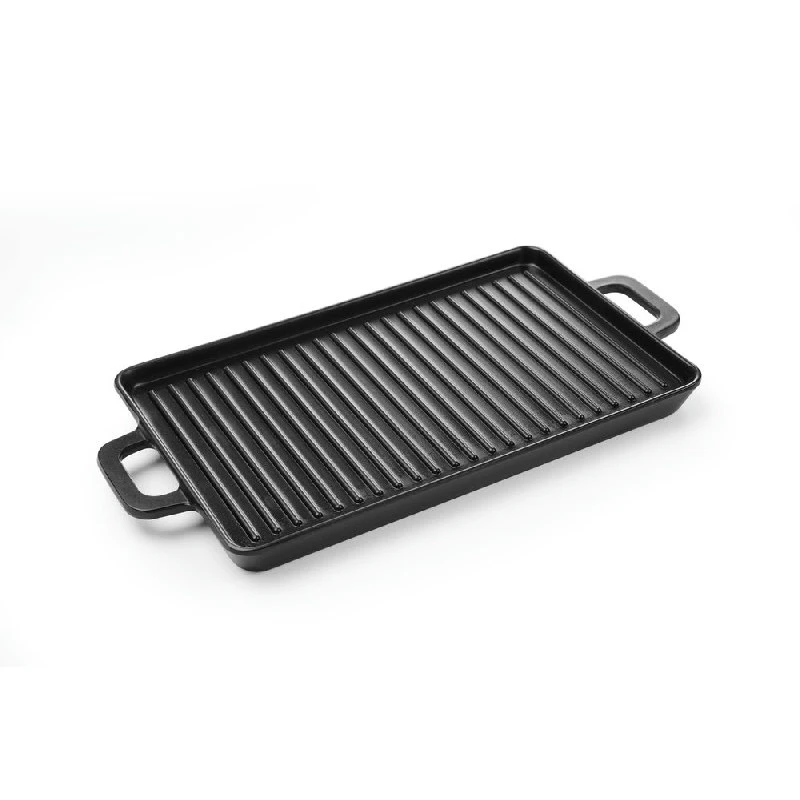 Hendi Little Chef Mini-Grillpfanne Melamin Schwarz 564516 by Hendi color Svart