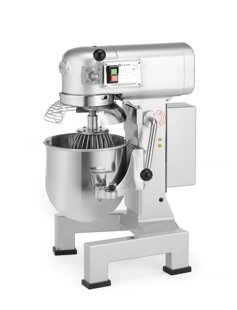 Hendi Planetenrührmaschine Planetenmixer 7L Schwarz-Weiß 222843 by Hendi color Svart