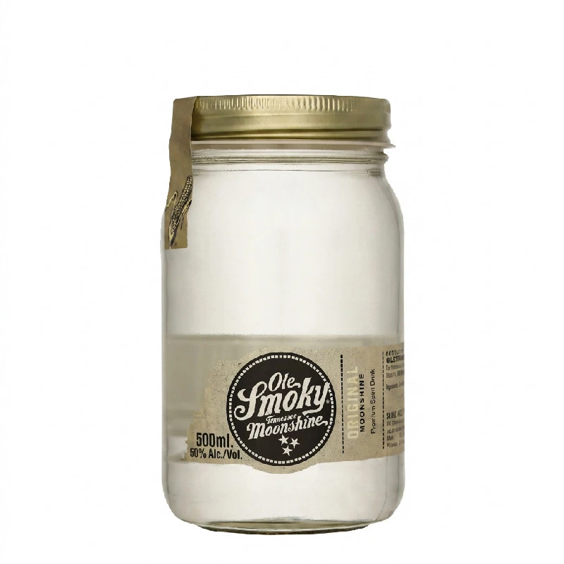 Ole Smoky Moonshine Original Whiskey 50cl L-08-697-00  color Svart