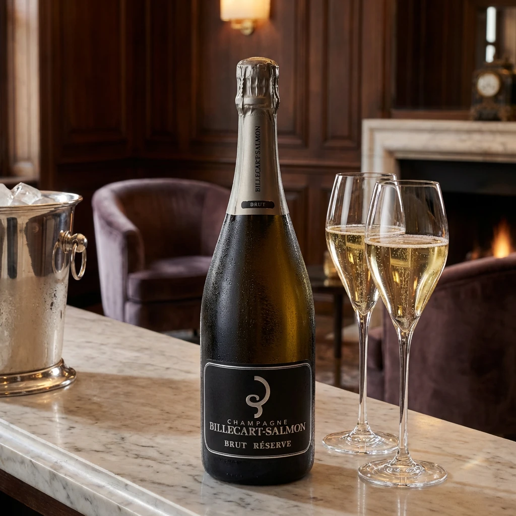 Billecart Salmon Brut Reserve FL 75 CL L-25-387-00  color Svart