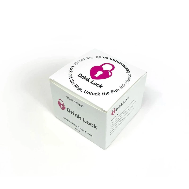 Drink Cover – Schutz vor Drink Spiking 250 Stk. BTBL3984 by Drink Lock color Svart