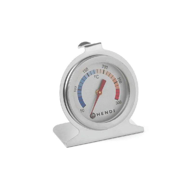 Hendi Backofenthermometer Edelstahl +50 bis +300 °C 271179 by Hendi color Svart
