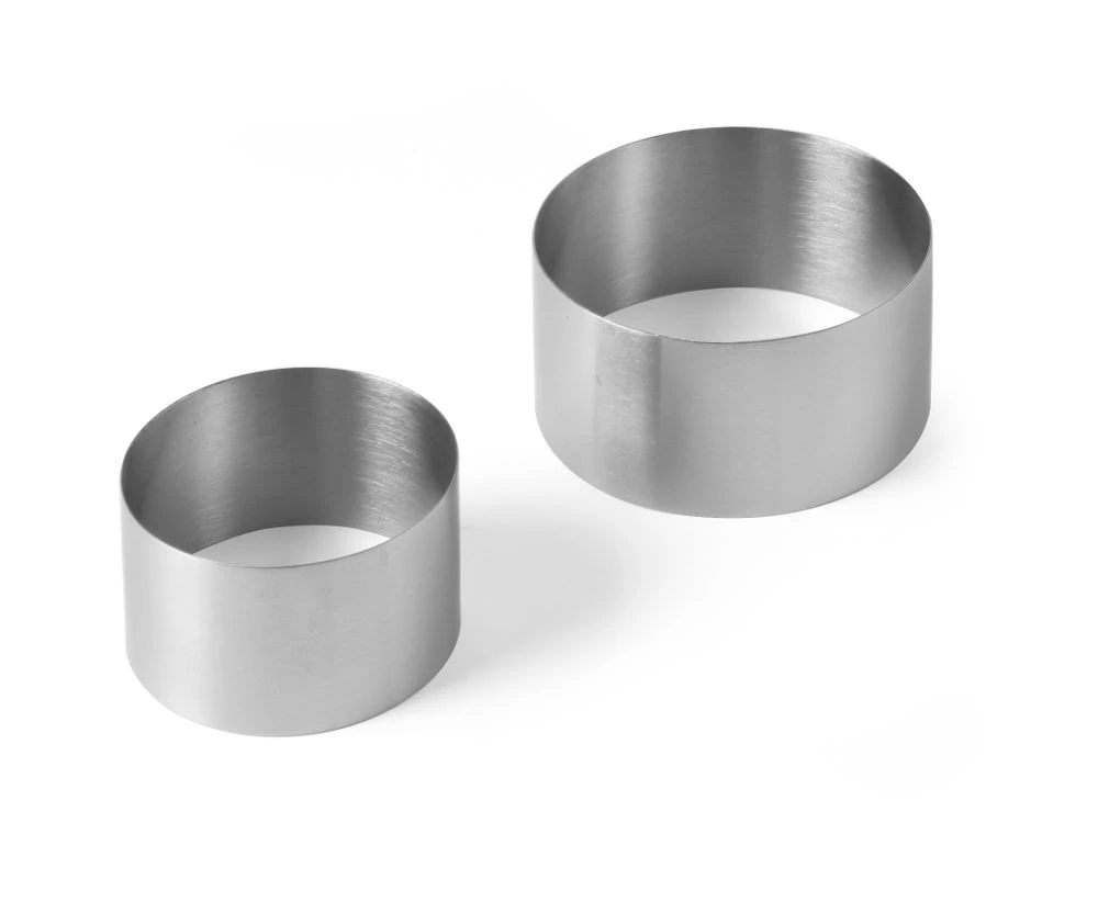 Hendi Speisering rund Edelstahl ⌀70x45 mm 512104 by Hendi color Svart