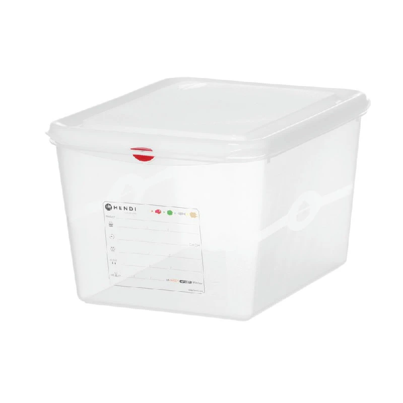 Hendi GN 1/2 Behälter Polypropylen 12,5 L 873281 by Hendi color Svart