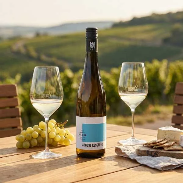 August Kesseler Kiedrich ALTE REBEN Riesling 2024 590959 by August Kesseler color Svart