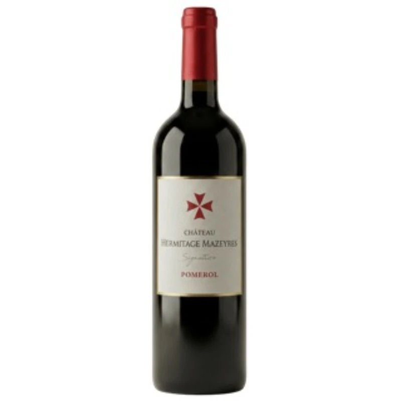 Pomerol Chateau Hermitage Mazeyres 2023 591756  color Svart