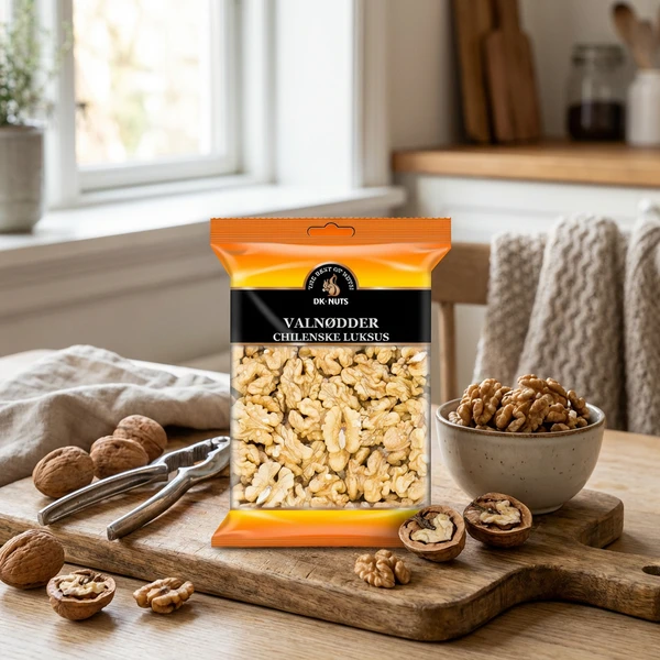 WALNÜSSE (CHILENISCHE LUXUS) 0,2 KG 201D by DK-NUTS color Svart