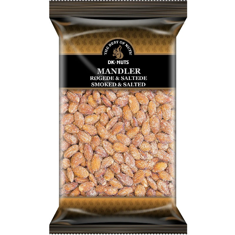 Mandeln Luxus (Geräuchert & Gesalzen) 1 kg 144C by DK-NUTS color Svart