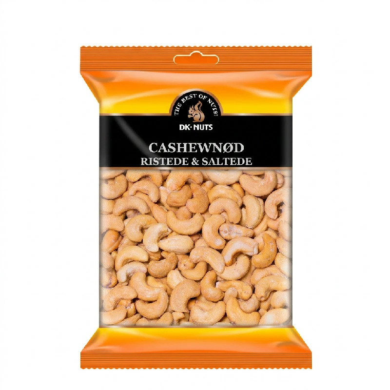 Dknuts Cashewkerne Luxus Geröstet & Gesalzen 0,25 kg 112D by DK-NUTS color Svart