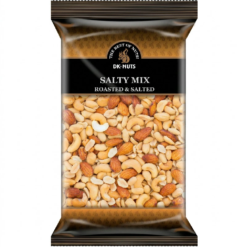 Dknuts Salty Mix Geröstete & Gesalzene Nüsse 1 kg 104C by DK-NUTS color Svart
