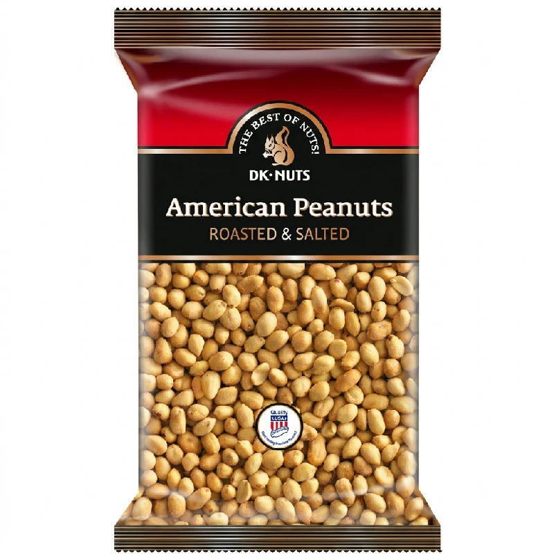 American Peanuts (Geröstet & Gesalzen) 1 kg 166CQ by DK-NUTS color Svart