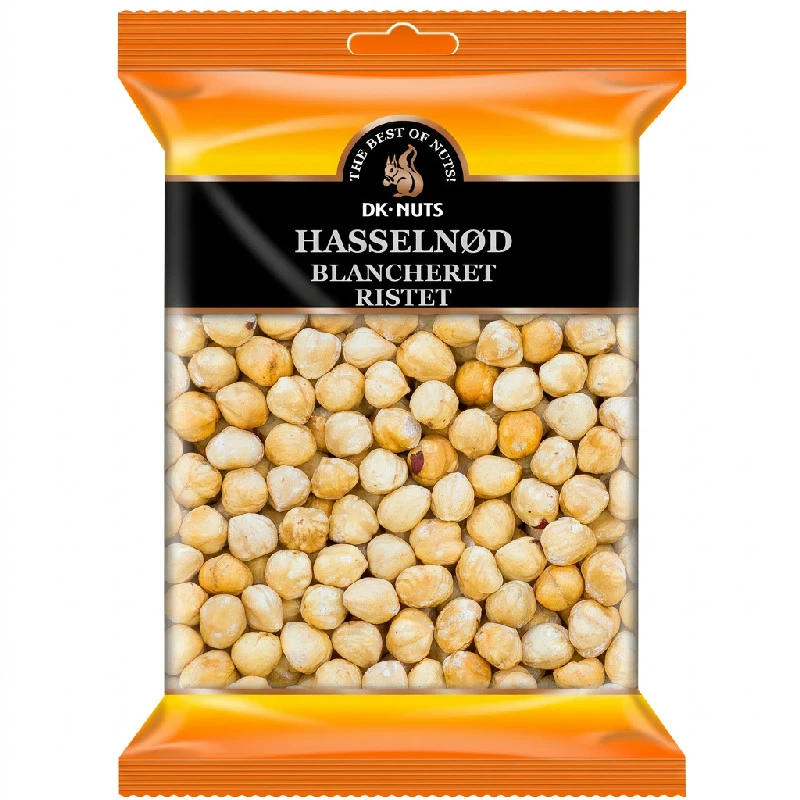 Haselnüsse (Blanchiert & Geröstet) 0,25 kg 122D by DK-NUTS color Svart