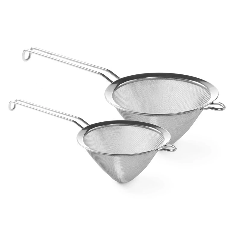 Spitzsieb mit feinem Drahtgewebe Ø18 cm 647509 by Hendi color Svart