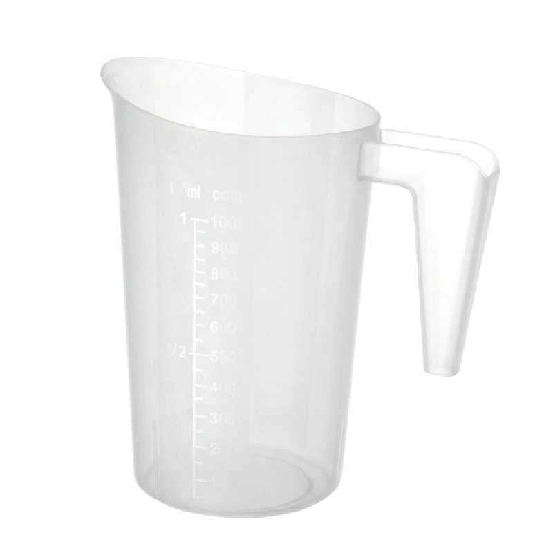 Hendi Messbecher Kunststoff stapelbar 1L 567821 by Hendi color Svart