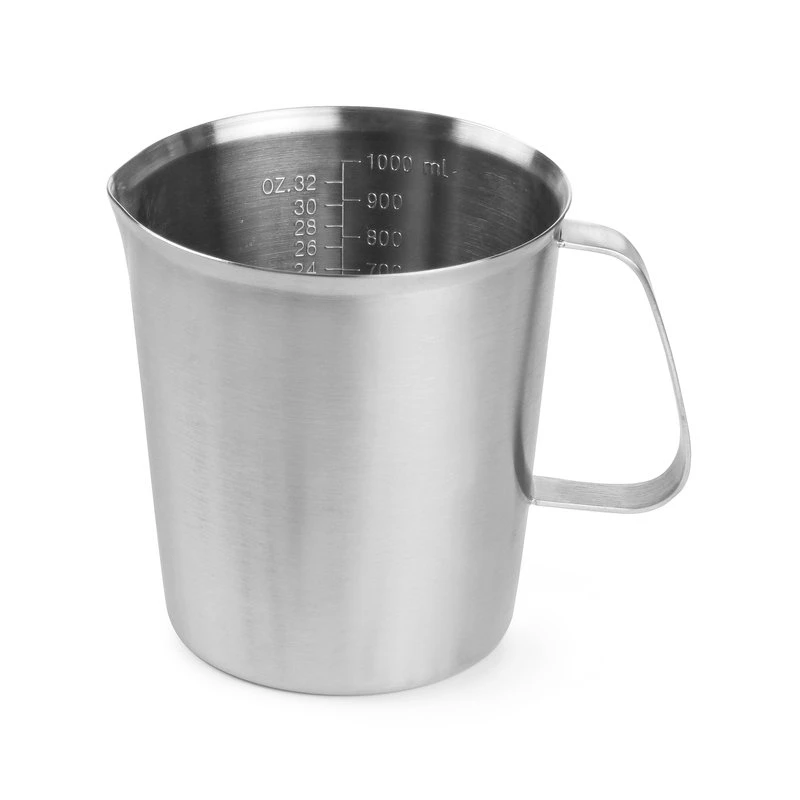 Messbecher aus Edelstahl 3 Liter 516300 by Hendi color Svart