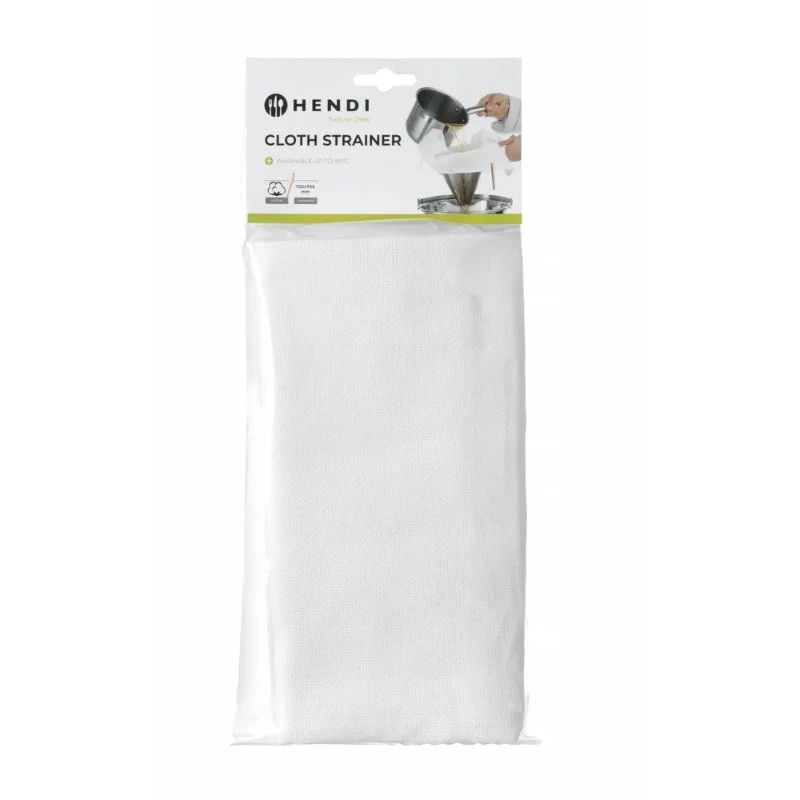 Hendi Tuch-Sieb zum Abtropfen und Filtern 556719 by Hendi color Svart