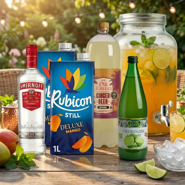 Mango Mule Getränkespender – Cocktail-Set Bundle166  color Svart