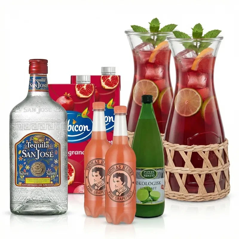 Pomegranate Paloma Pitcher – Cocktail-Set Bundle175  color Svart
