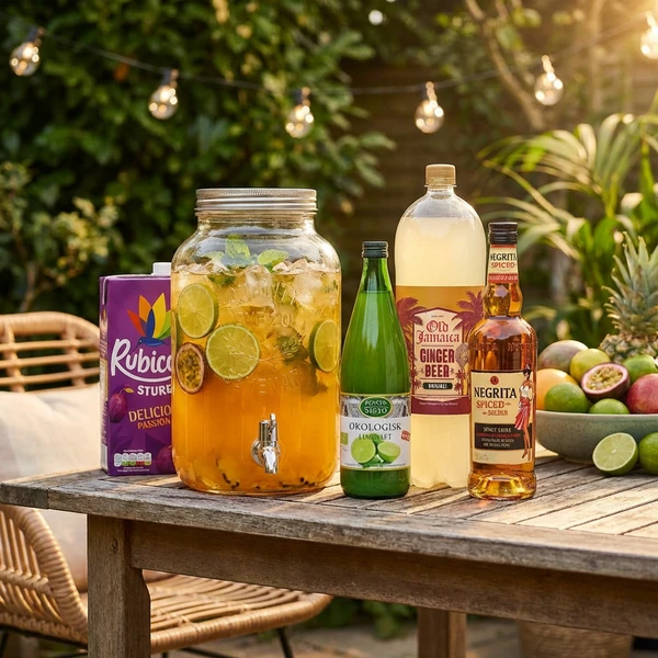 Spiced Passion Dispenser – Cocktail-Paket Bundle172  color Svart