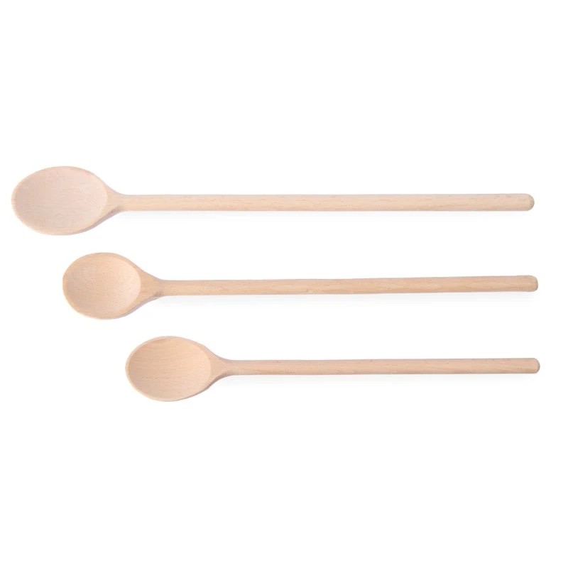 Kochlöffel-Set aus Buchenholz, 3 Größen 525005  color Svart