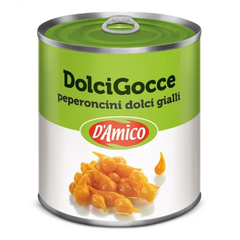 Ponte Sisto Sweet Drops Gelbe Mini-Paprika 800g 18366 by Ponte Sisto color Svart
