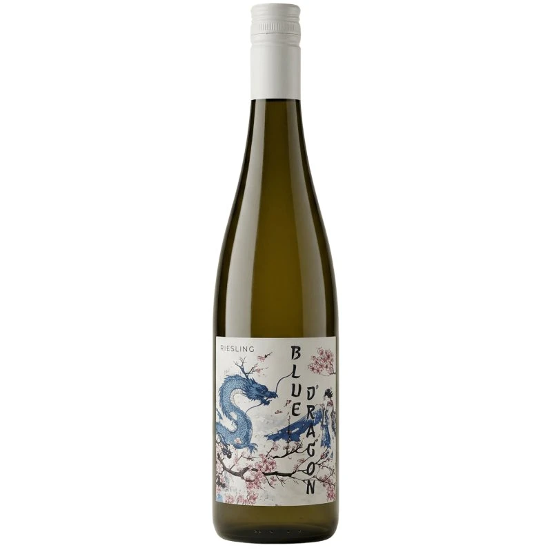 Blue Dragon Feinherb Riesling 2024 591998  color Svart