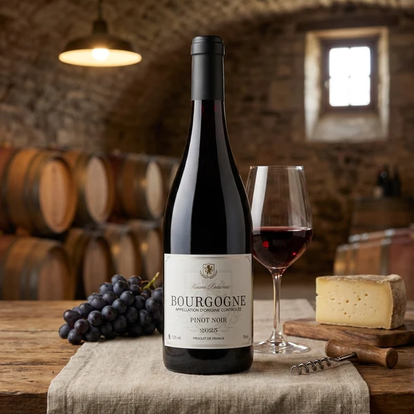 Maison Delacroix - Bourgogne Pinot Noir 2025 591930  color Svart