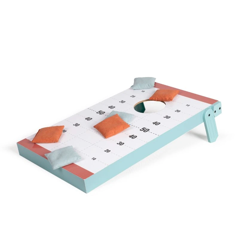 Livoo 2-in-1 Bean Bag Game FSC-Holz Gartenspiel 96-JEU002  color Svart