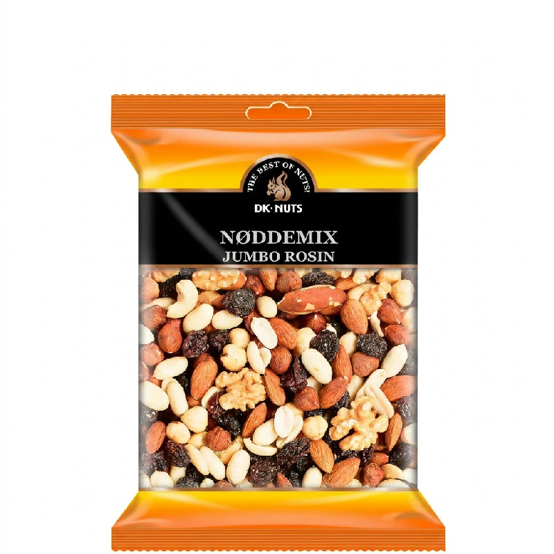 DK-NUTS Nussmischung mit Rosinen 0,35 kg 102D by DK-NUTS color Svart