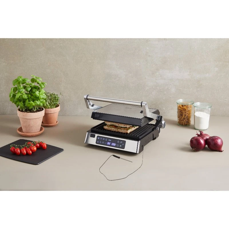 Hâws Paninigrill mit Thermometer 2000W PFAS-frei 30-CG30006  color Svart
