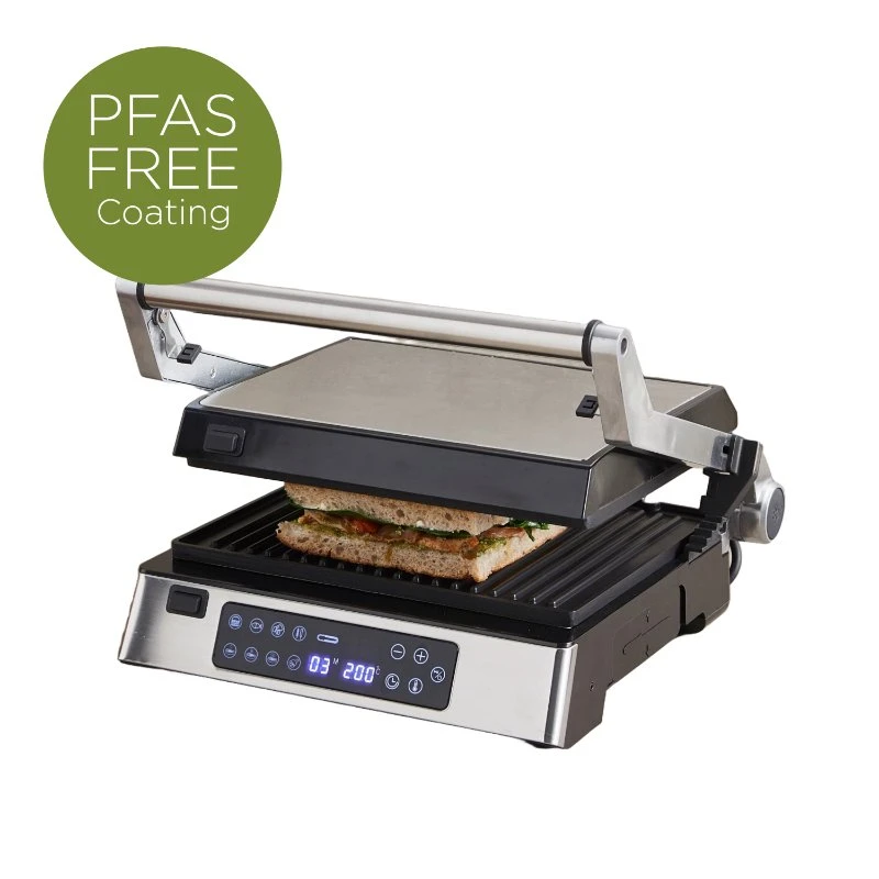 Hâws Paninigrill mit Thermometer 2000W PFAS-frei 30-CG30006  color Svart