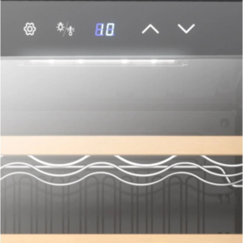 Hâws Weinkühlschrank 24 Flaschen Schwarz 30-WC2461  color Svart