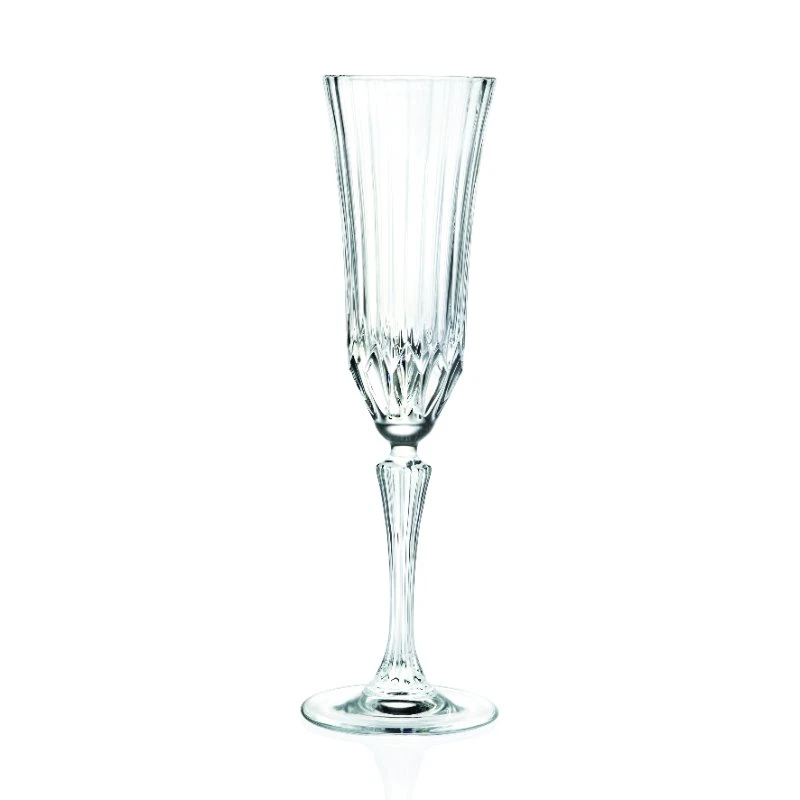 RCR ADAGIO Champagnerflöten 18 cl 6er-Set 25948020306  color Svart