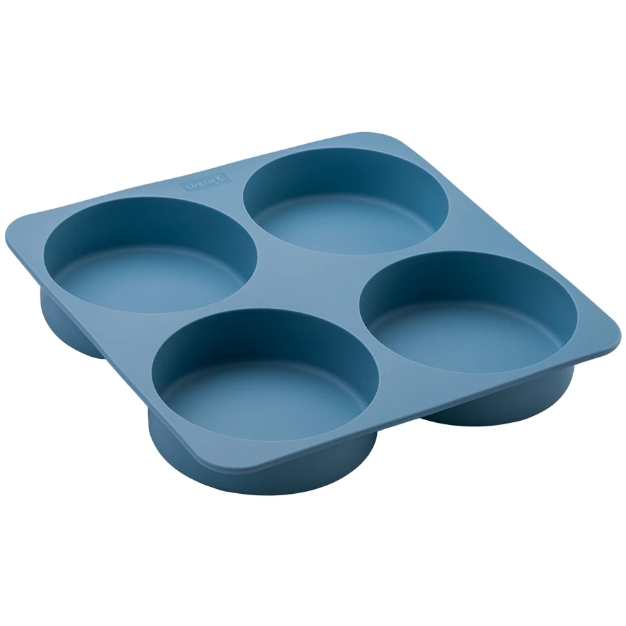 Lurch Flexistarter Backform für Burger Buns 4er Blau LU84001 by LURch color Svart