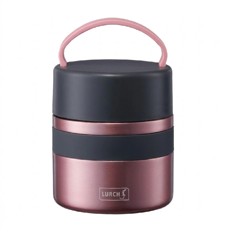 Lurch Iso-Pot 2.0 Thermobehälter Edelstahl 500ml Rosegold LU240845 by LURch color Svart