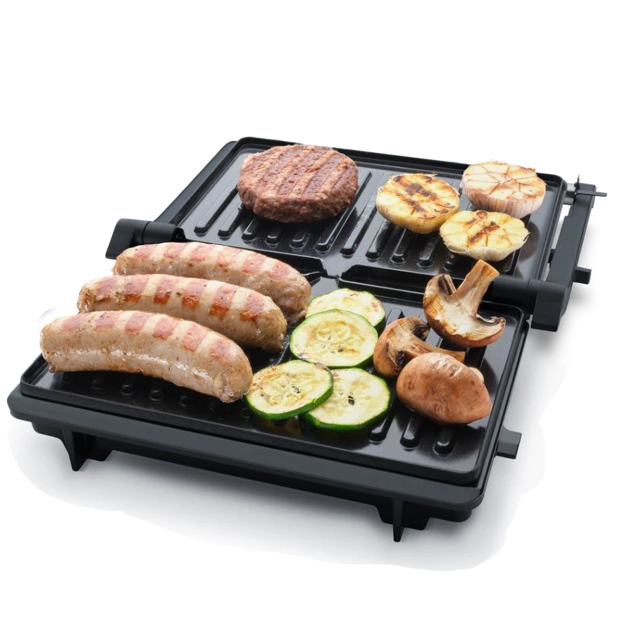 Steba FG10 Grillino Kontaktgrill Schwarz 28 cm STFG10 by Steba color Svart