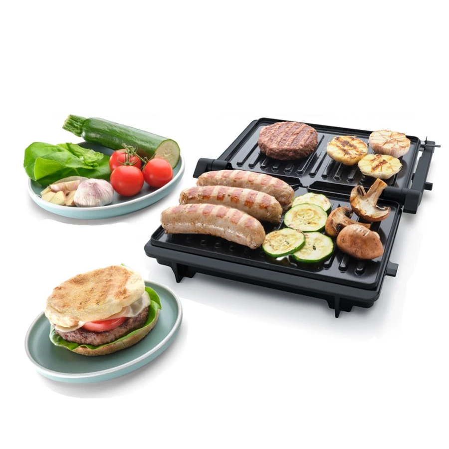 Steba FG10 Grillino Kontaktgrill Schwarz 28 cm STFG10 by Steba color Svart