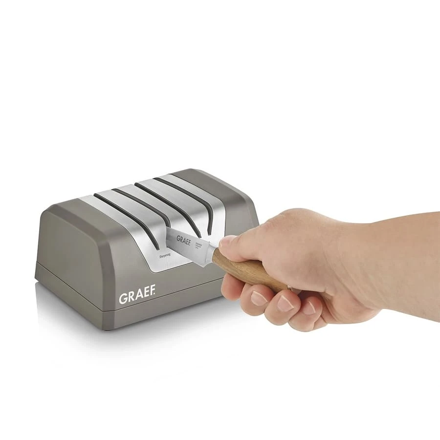 Graef SG820EU Messerschärfer 20° Grau GRSG820EU by Graef color Svart
