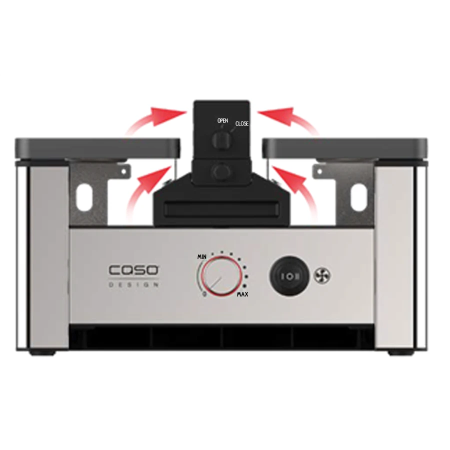 Caso Raclette AirClean für 8 Personen CS2831 by CASO color Svart