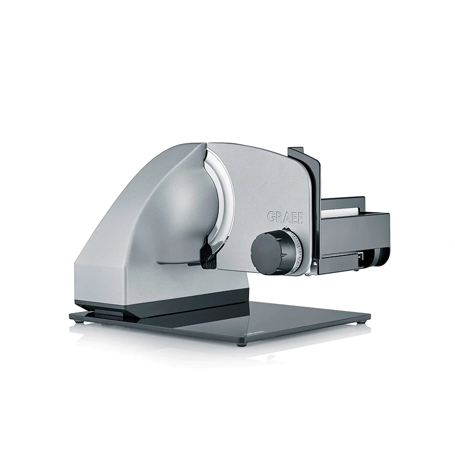 Graef Slicer Iconic25 Kippbarer Allesschneider CERA Matt-Silber GRM99FEU by Graef color Svart