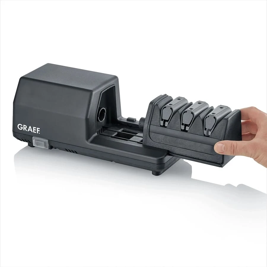 Graef SG2000EU Elektrischer Messerschärfer Schwarz GRSG2000EU by Graef color Svart